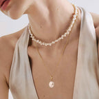 Irregular Choker Pearl Necklace