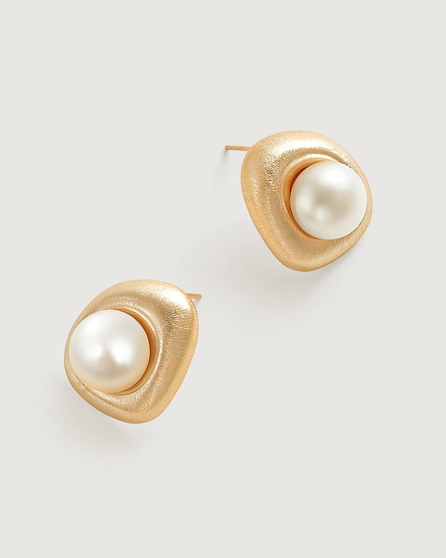 Island Pearl Earring - Amber lollipop