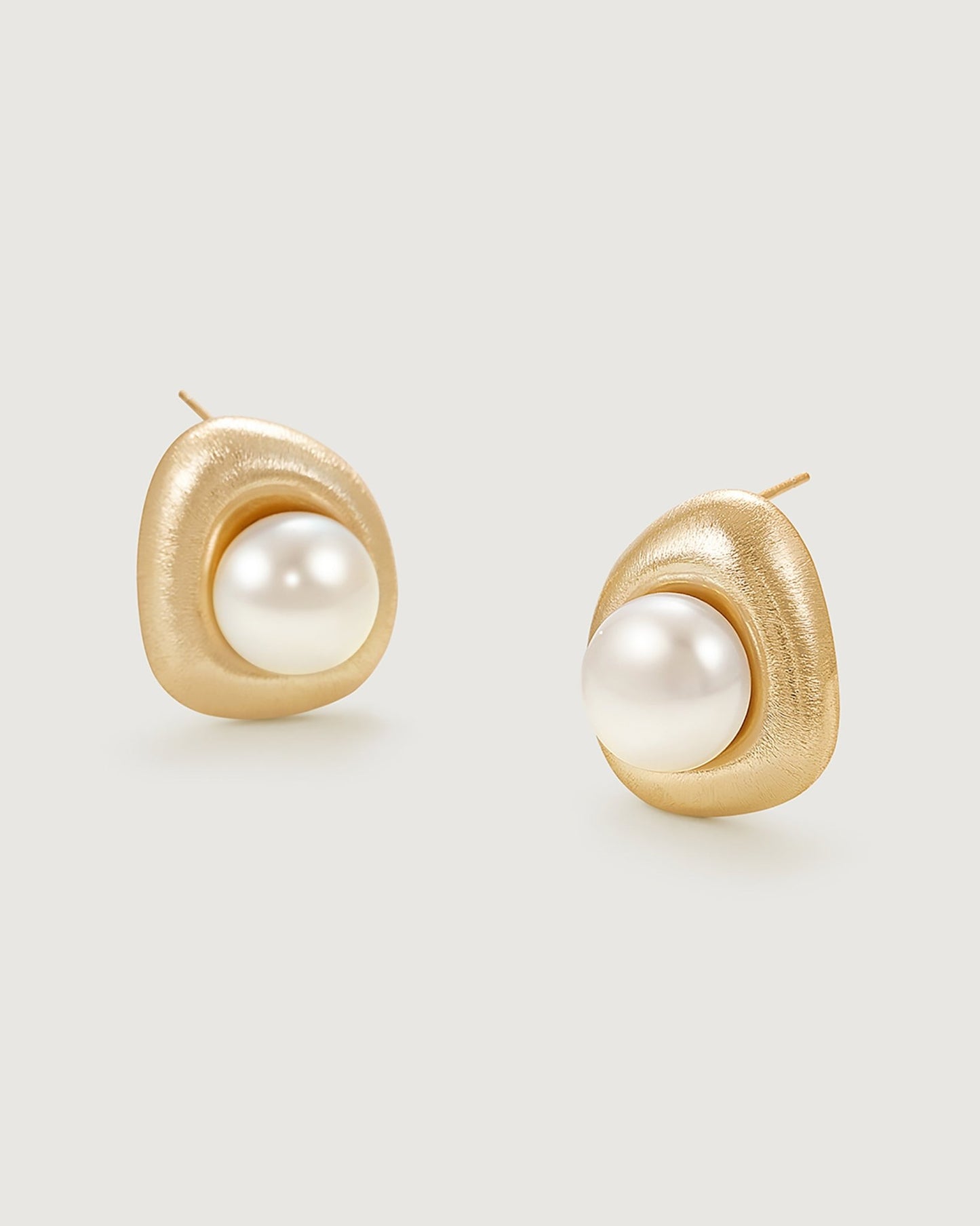 Island Pearl Earring - Amber lollipop