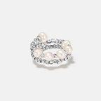L’Essence Hoop Pearl Ring AmberLollipop