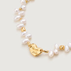 Lucky Heart Pearl Bracelet AmberLollipop