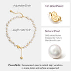 Lucky Heart Pearl Necklace AmberLollipop