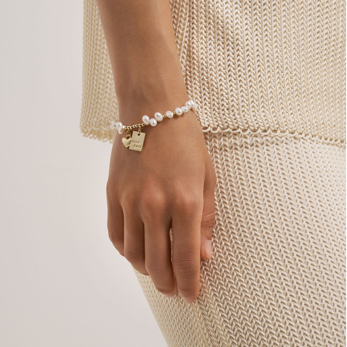 Lucky in Love Pearl Jewelry Set AmberLollipop