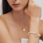 Lucky in Love Pearl Jewelry Set AmberLollipop