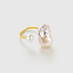 Micro Dew  Pearl Ring - Amber Lollipop