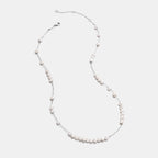 Moonlight Minimal Pearl Necklace AmberLollipop