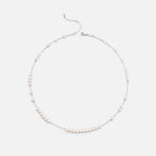 Moonlight Minimal Pearl Necklace AmberLollipop