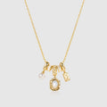 Mother of Pearl Charm Necklace AmberLollipop