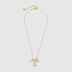 Mother of Pearl Charm Necklace AmberLollipop