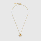 Opera Phantom Tigerite Pearl Necklace - Amber Lollipop