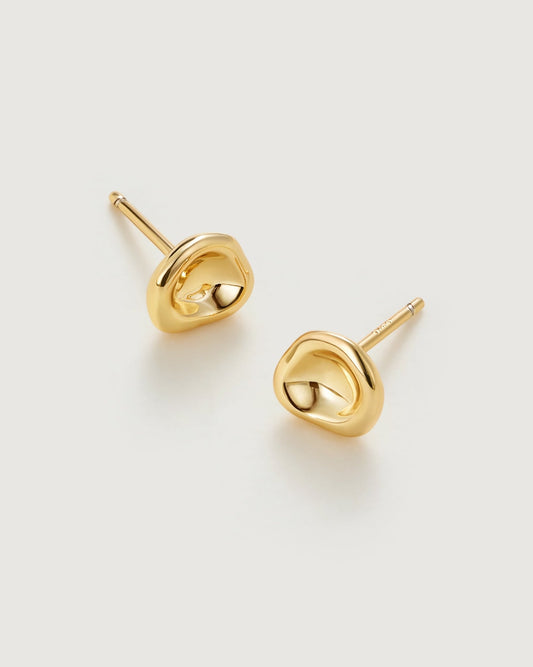 Petal Stud Earring - Amber lollipop