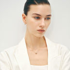 Pink Mother of Pearl Pendant Necklace AmberLollipop