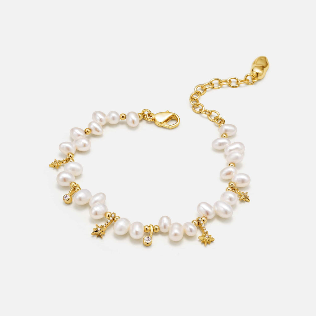 Polaris Celestial Pearl Jewelry Set AmberLollipop