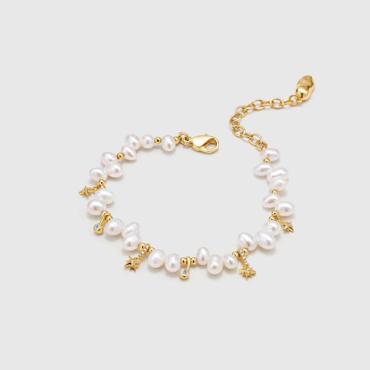 Polaris Pearl Bracelet AmberLollipop