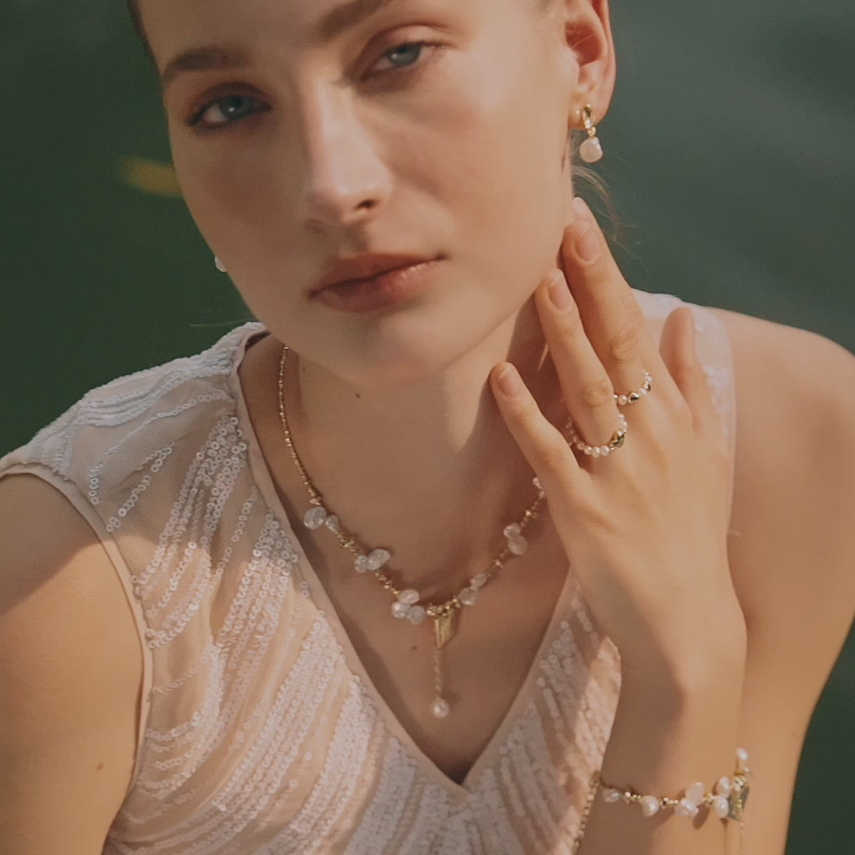 Good Luck Keshi Pearl Bracelet