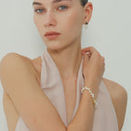 Good Luck Pearl Heart Earrings