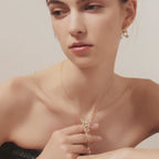 Celestial Star Fringe Necklace