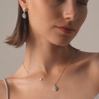 Raw Rose Quartz Necklace