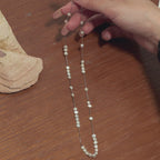 Moonlight Minimal Pearl Necklace