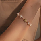 Lucky Heart Pearl Jewelry Set