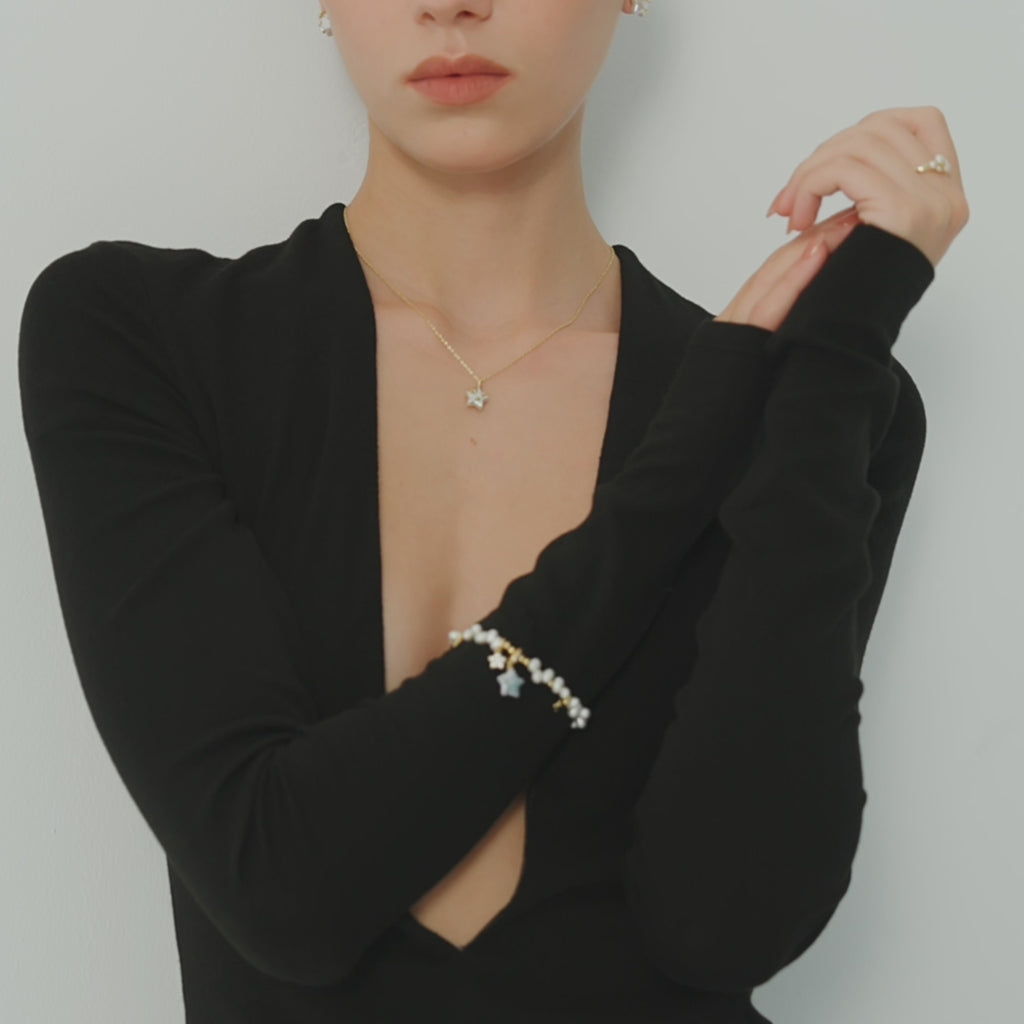 Starlight Pearl Necklace