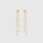 Radiant Coastal Strand Earrings - Amber Lollipop