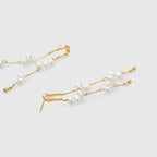 Radiant Coastal Strand Earrings - Amber Lollipop