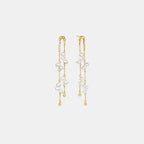Radiant Coastal Strand Pearl Earrings AmberLollipop