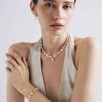 Radiant Heart Pearl Necklace