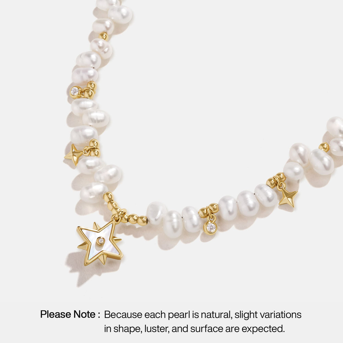 Radiant Star Pearl Jewelry Set AmberLollipop