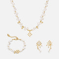 Radiant Star Pearl Jewelry Set AmberLollipop