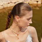 Raw Citrine Earrings AmberLollipop