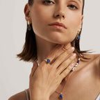 Raw Lapis Lazuli Open Ring