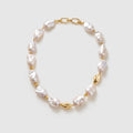 Sea Breeze Baroque Pearl Necklace - Amber Lollipop