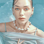 Sea Breeze Baroque Pearl Necklace