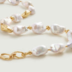 Sea Breeze Baroque Pearl Necklace