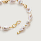 Sea Breeze Baroque Pearl Necklace - Amber Lollipop