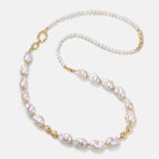 Sea Jewel Baroque Pearl Necklace AmberLollipop
