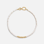 Sea Jewel Baroque Pearl Necklace AmberLollipop