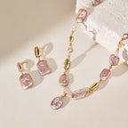 Sea Treasure Baroque Pearl Necklace AmberLollipop