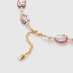 Sea Treasure Baroque Pearl Necklace - Amber Lollipop