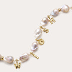 Sea Wish Baroque Pearl Necklace AmberLollipop
