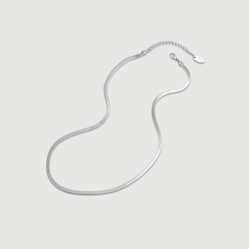 Snake Chain Necklace AmberLollipop