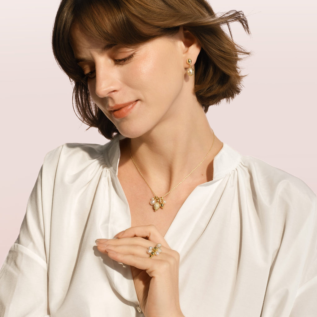Soaring Balloon Necklace AmberLollipop