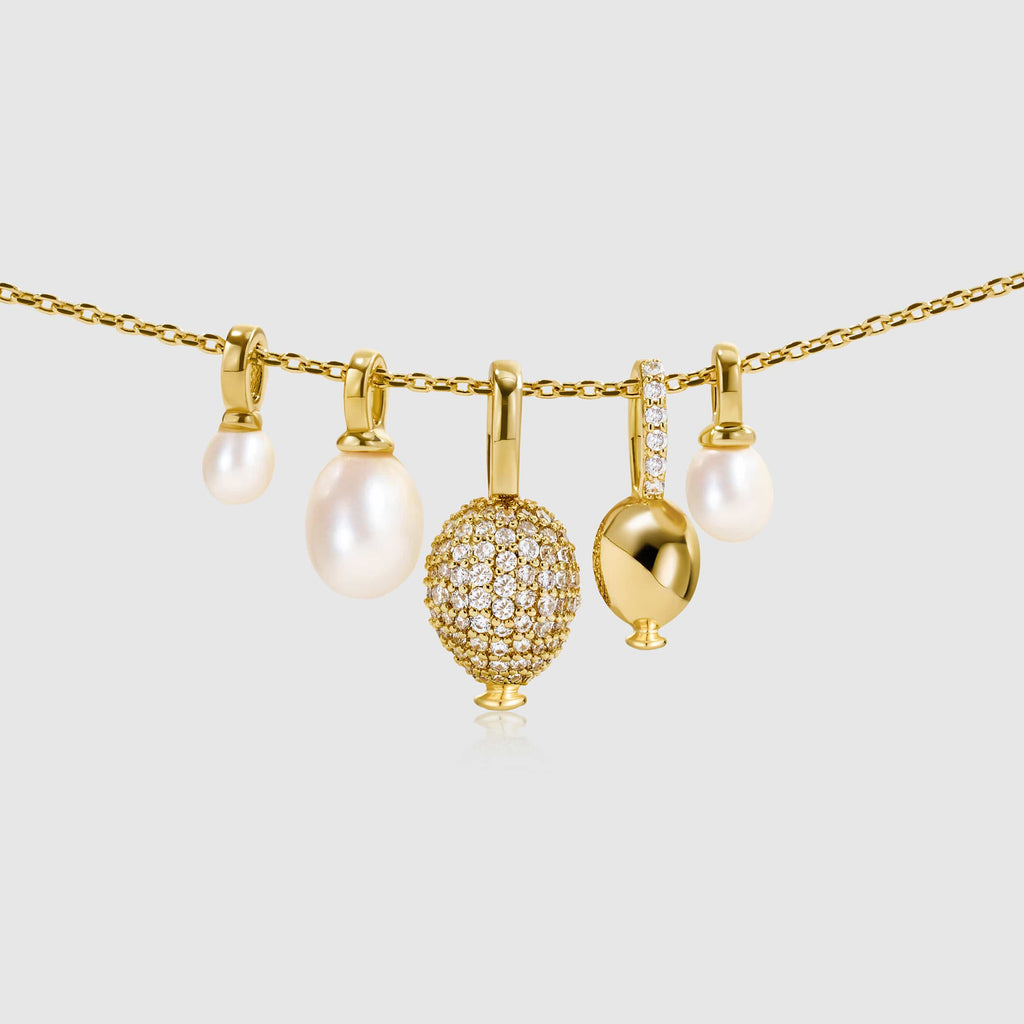 Soaring Balloon Necklace AmberLollipop