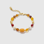 Solar Flame Amber Bracelet - Amber Lollipop