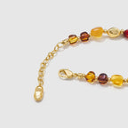 Solar Flame Amber Bracelet - Amber Lollipop