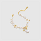 Starlight Irregular Pearl Bracelet AmberLollipop