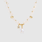 Starlight Irregular Pearl Necklace AmberLollipop