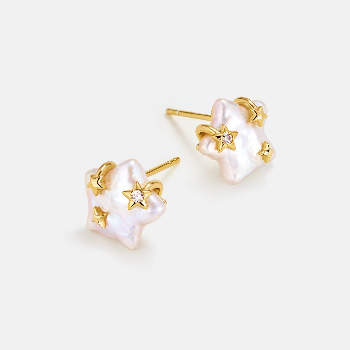 Starlight Pearl Earrings AmberLollipop